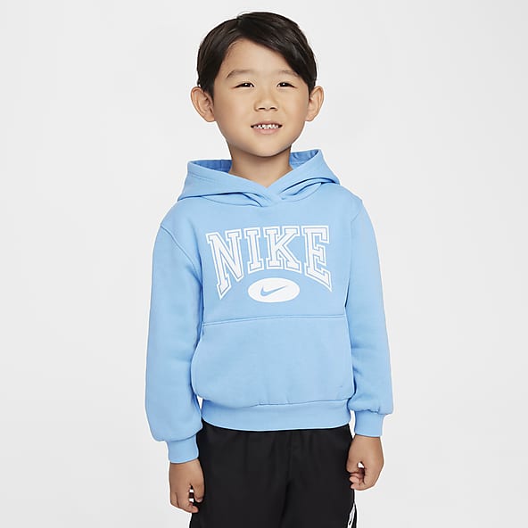 Boys blue nike hoodie clearance